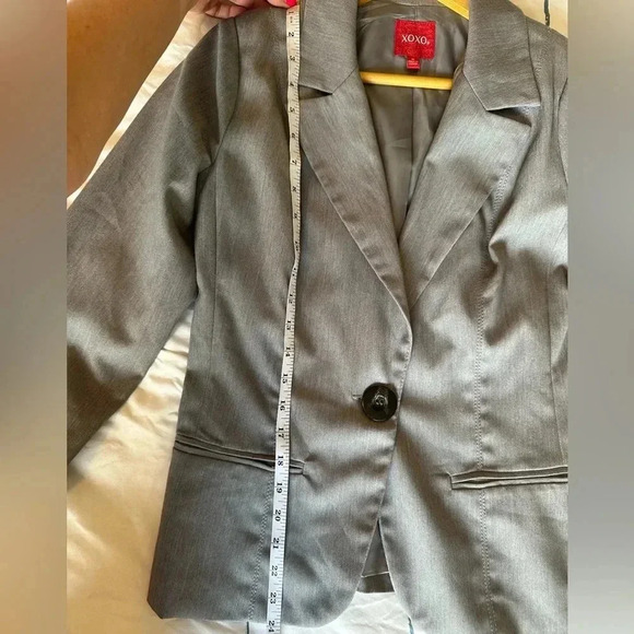 XOXO Grey Women’s Blazer - Picture 4 of 7